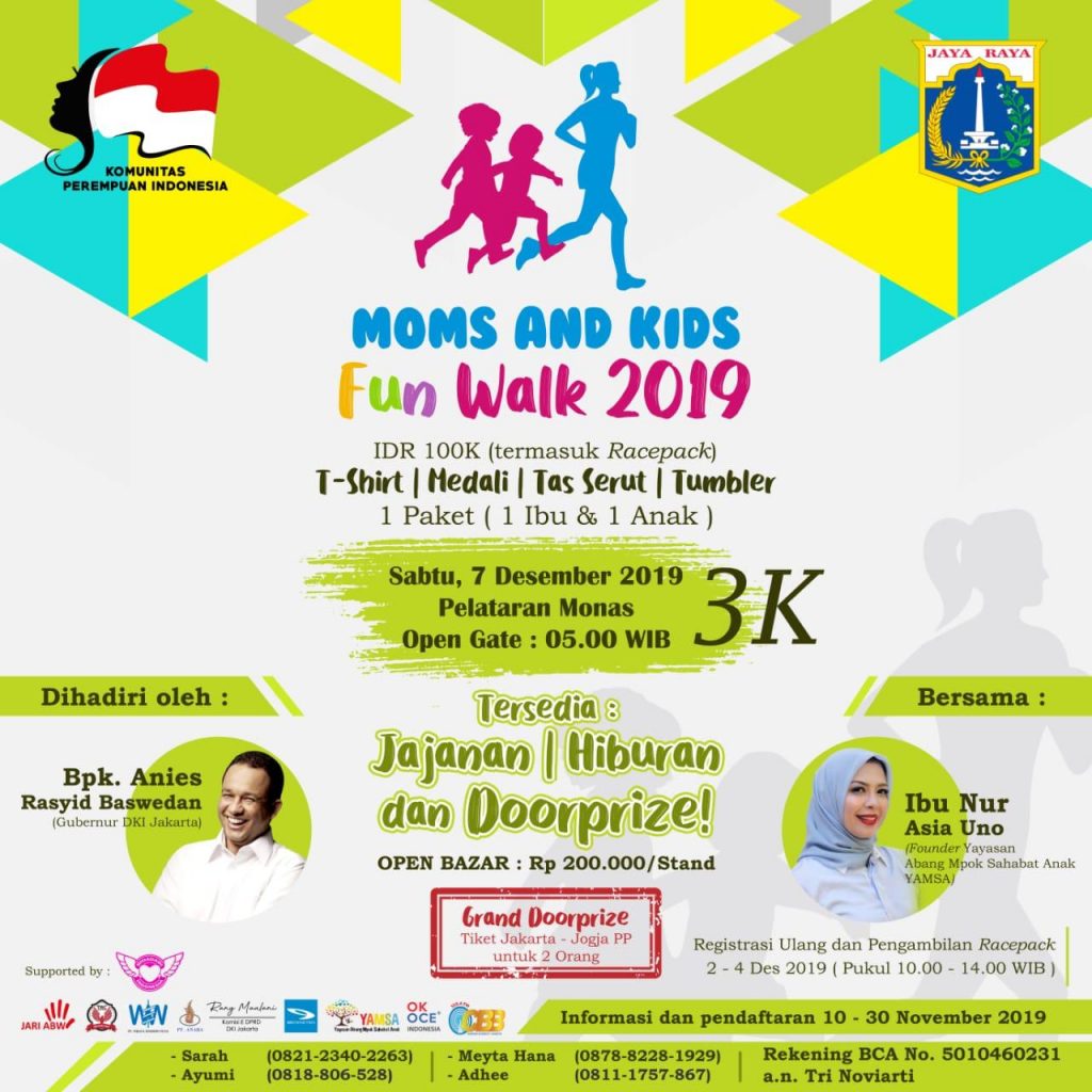 moms and Kids Fun Walk 2019
